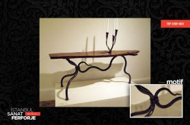 Wrought Iron Wood Dresuar