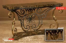 Wrought Iron Gold Dresuar