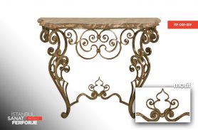 Wrought Iron Embroidered Dresuar