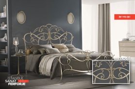 Wrought Iron Light Bed