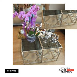 İSF-SHP-033 model numaralı özel hazırlanan Ferforje Sehpa ürünümüzdür