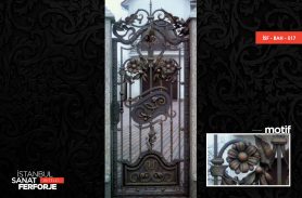 Classic Wrought Iron Garden Gate