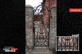 Classic Wrought Iron Garden Gate
