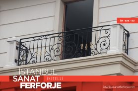 Ferforje Balkon Korkuluğu