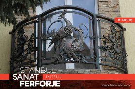 Dragon Patterned Wrought Iron Balcony Railing