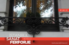 Modern Ferforje Balkon Korkuluğu