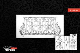 Vector Wrought Iron Balcony Railing