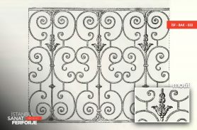 Wrought Iron Balcony Railing