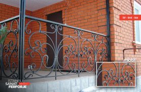 Black Wrought Iron Balcony Railing