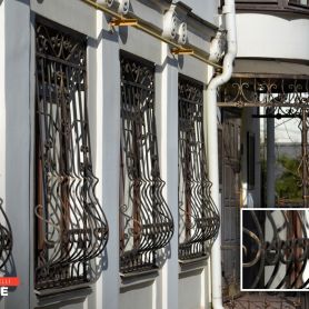 Wrought Iron Window Railing