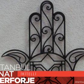 Wrought Iron Hand Figure Accessory