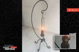 Wrought Iron Kerosene Lamp Accessory