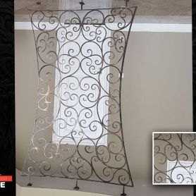 Wrought Iron Motif Accessories