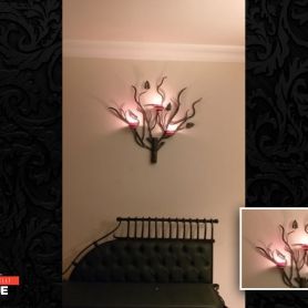 Wrought Iron Candle Holder Accessory