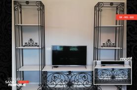 Wrought Iron TV Unit