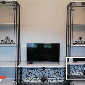 Wrought Iron TV Unit