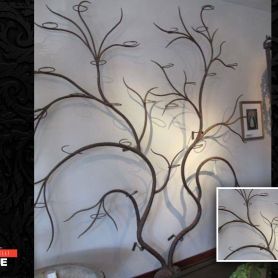 Wrought Iron Wood Accessory