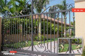 Sliding Wrought Iron Garage Door