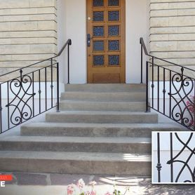Classic Design Wrought Iron Stair Railing