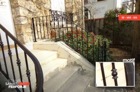 Wrought Iron Stair Railing