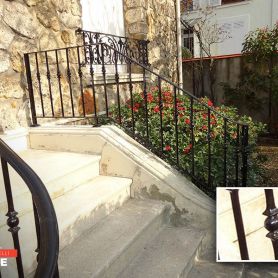 Wrought Iron Stair Railing