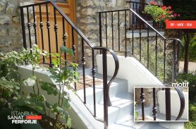 Wrought Iron Stair Railing