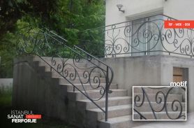 Wrought Iron Stair Railing