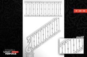 Wrought Iron Stair Railing