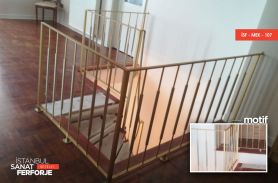 Elegant Wrought Iron Stair Railing