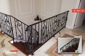 Wrought Iron Stair Railing