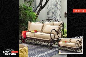 Classic Wrought Iron Sofa Set