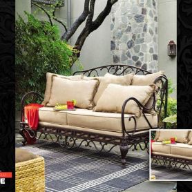 Classic Wrought Iron Sofa Set