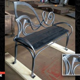 Elegant, Stylish, Wrought Iron Coffee Table