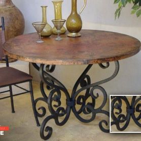 Tumbled Pattern, Stylish, 2020 Wrought Iron Table