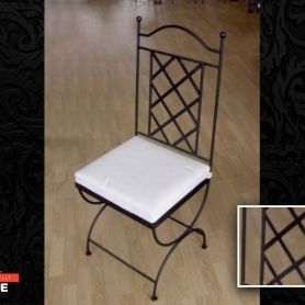 Grid Motif, Stylish, Modern Chair