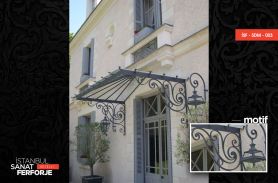 Modern Wrought Iron Porch