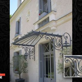 Modern Wrought Iron Porch