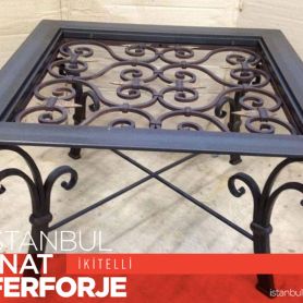 Modern, 2020 Wrought Iron Coffee Table