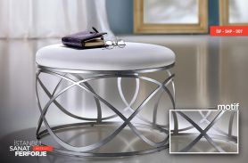 Metal Color Wrought Iron Coffee Table