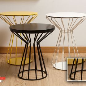 Colorful Design Modern Wrought Iron Coffee Table