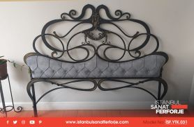 Sarmaşık Model, Wrought Iron Headboard