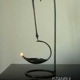 Special Design Wrought Iron Candle Holder