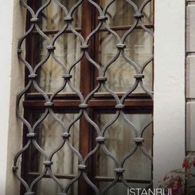 Damla Model, Nostalgia, Wrought Iron Window Railing