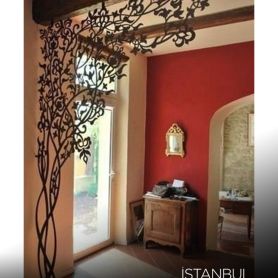 Tree Branch, Special Design, Wrought Iron Screen