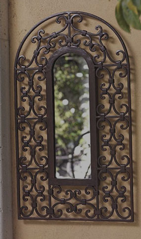 Wrought Iron Mirror Frame