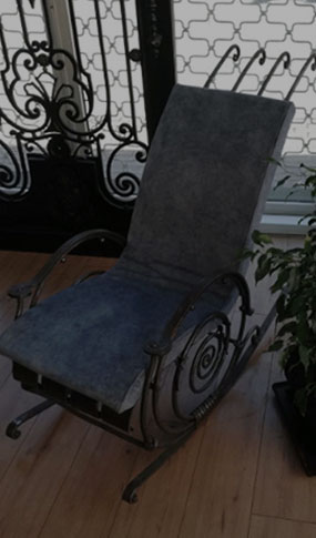 Wrought Iron Josephine Armchair