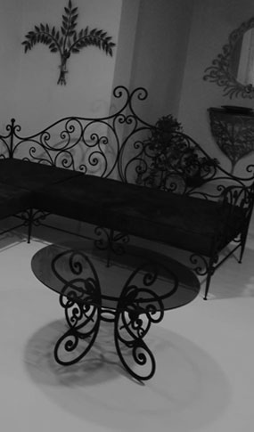 Wrought Iron Armchair