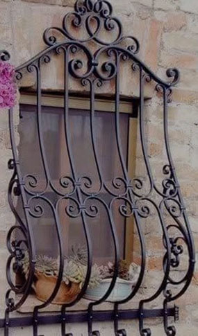 Wrought Iron Window Railings