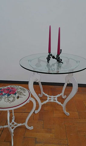 Wrought Iron Coffee Table