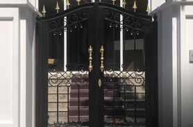 Parliamentary Assembly of the Black Sea Economic Cooperation, PABSEC / Wrought Iron Garden Gate